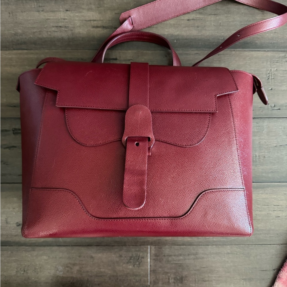COPY - Senreve Maestera large backpack crossbody green - Picture 2 of 11